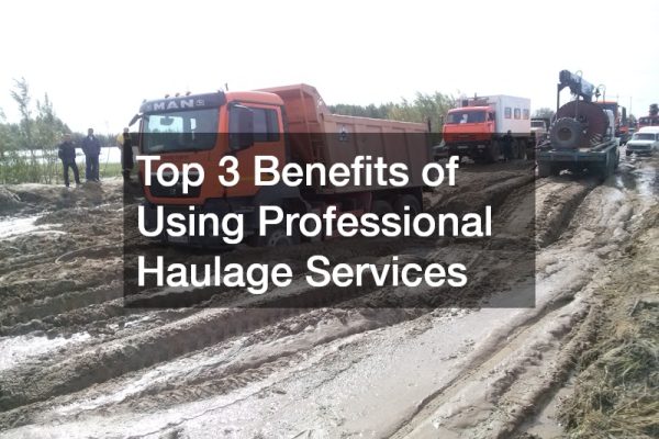 Top 3 Benefits of Using Professional Haulage Services